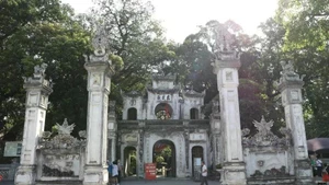 El templo Quan Thanh. (Foto: VNA)