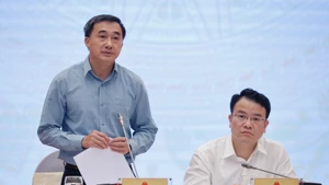 El viceministro de Salud, Tran Van Thuan, habla en el evento. (Foto: VGP)