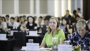 Mariam J. Sherman, directora del BM en Vietnam, Camboya y Laos (Foto: VNA)
