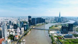 El río Saigón atraviesa Ciudad Ho Chi Minh. (Foto: VNA)