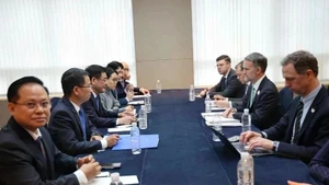 Panorama de la reunión. (Foto: VNA)