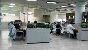 Estudiantes vietnamitas compiten en Olimpiada Nacional de Inteligencia Artificial