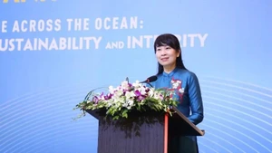 Nguyen Thi Lan Anh, candidata de Vietnam para el cargo de jueza del ITLOS. (Foto: VNA)