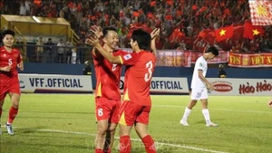 Vietnam derrota a Laos 5-0 en las eliminatorias de la Copa Asiática. (Fuente: VNA)
