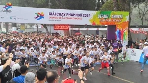 Participantes en la Carrera de la Francofonía del año pasado. (Fotografía: Comité Organizador del evento)