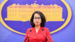 La portavoz del Ministerio de Relaciones Exteriores de Vietnam, Pham Thu Hang. (Fotografía: Ministerio de Relaciones Exteriores de Vietnam)