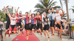 IRONMAN 70.3 Vietnam 2025 marca el décimo aniversario del IRONMAN en Vietnam. (Fotografía: Nhan Dan)