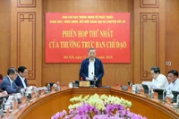 El secretario general del Partido Comunista de Vietnam, To Lam, preside la reunión. (Foto: Nhan Dan)