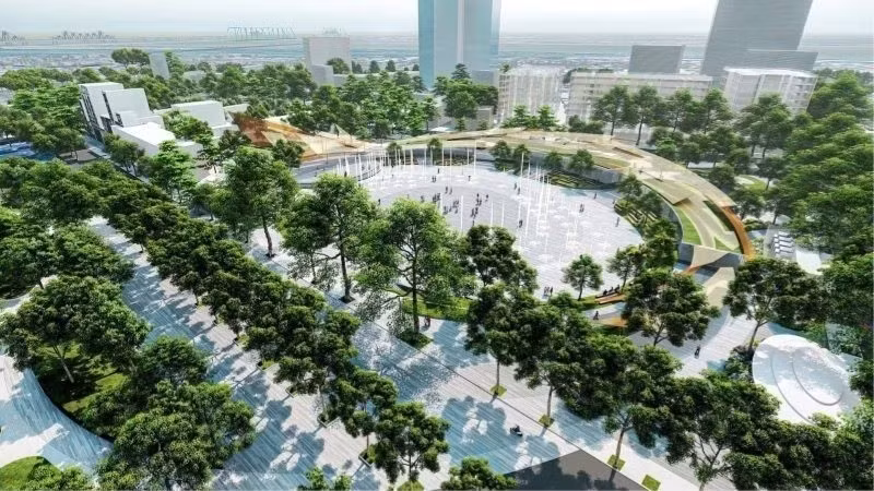 Vista panorámica del Lago Hoan Kiem. (Foto: VNA)