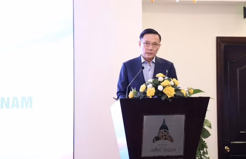 Le Anh Hoang, subdirector del ITPC, habla en el evento. (Foto: VNA)
