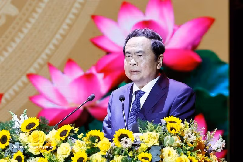 El presidente de la Asamblea Nacional de Vietnam, Tran Thanh Man. (Foto: VNA)
