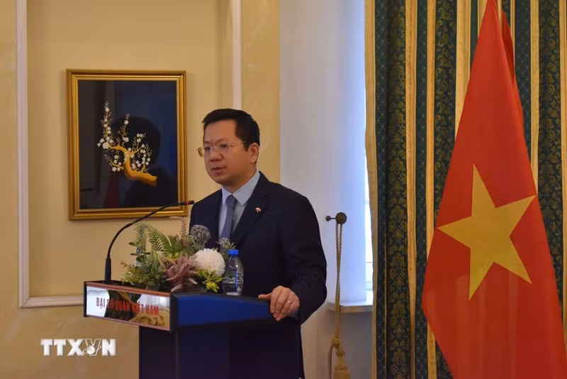 El embajador vietnamita en Polonia, Ha Hoang Hai. (Foto: VNA)