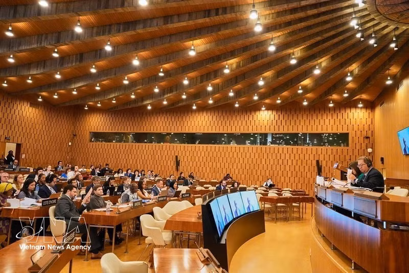 La 225ª reunión del Consejo Ejecutivo de la UNESCO. (Foto: VNA)