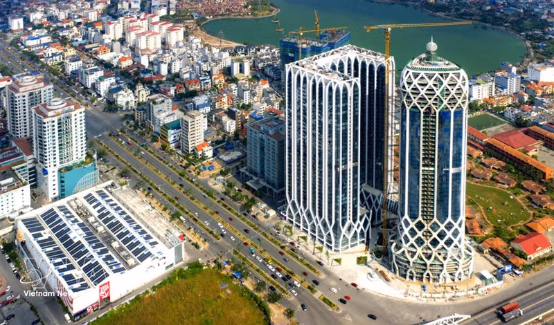 Una parte de la ciudad de Hai Phong. (Foto: VNA)