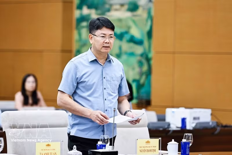 El viceministro de Justicia de Vietnam Nguyen Thanh Tinh. (Foto: VNA)