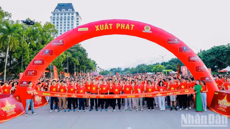 Vista del programa “Avanzamos con Vietnam” en Lang Son en 2025. (Foto: Hoang Tho)