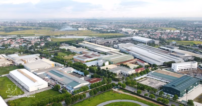 El parque industrial Binh Xuyen. (Foto: VNA)
