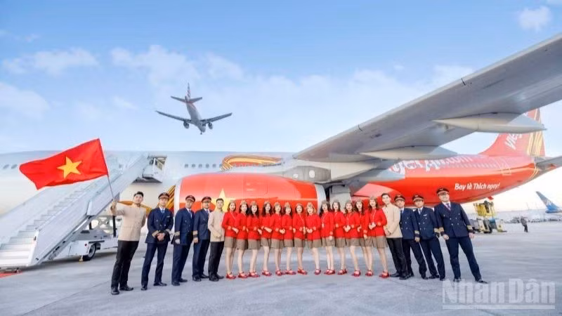 La aerolínea Vietjet fue reconocida por quinta vez consecutiva como “Mejor Lugar para Trabajar en Asia”.