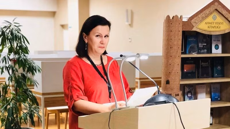 Albina Legostaeva, investigadora principal del Museo Estatal de Arte Oriental de Moscú. (Foto: Corresponsal de Nhan Dan en Rusia)