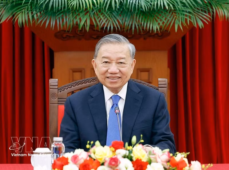 El secretario general del Comité Central del Partido Comunista de Vietnam y presidente de la República, To Lam. (Foto: VNA)