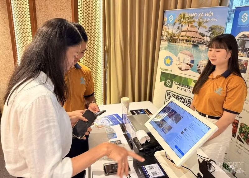 Aplicación de la tecnología digital en los sectores de la cultura y el turismo en Ciudad Ho Chi Minh. (Foto: VNA)