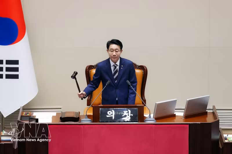El presidente de la Asamblea Nacional de Corea del Sur, Cho Jeong-sik. (Foto: VNA)
