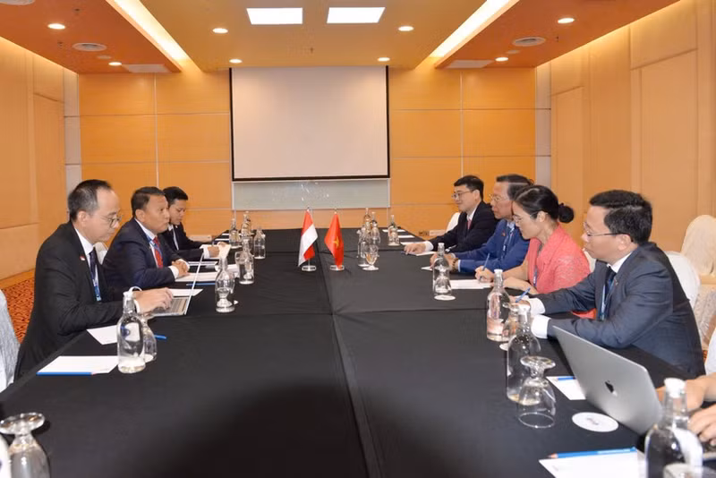 Panorama de la reunión. (Foto: VNA)