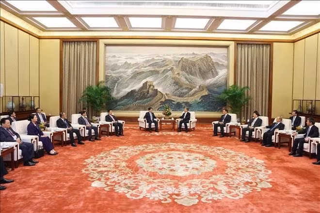 Panorama de la reunión. (Foto: VNA)