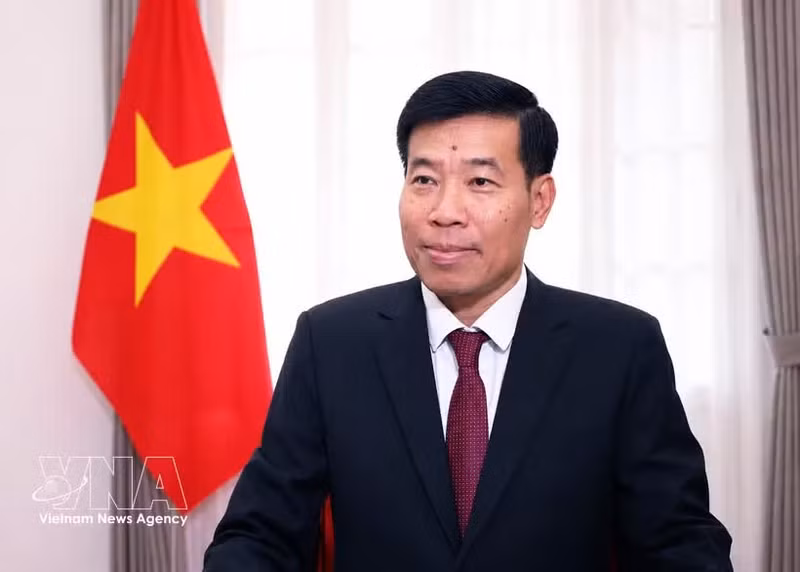 El viceministro vietnamita de Relaciones Exteriores Nguyen Manh Cuong. (Foto: VNA)
