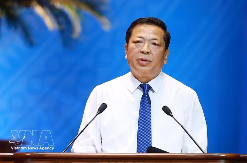 El ministro de Construcción, Tran Hong Minh. (Foto: VNA)