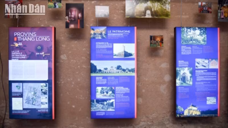 La información sobre la Ciudadela Imperial de Thang Long se actualiza para atraer turistas. (Foto: MINH DUY)