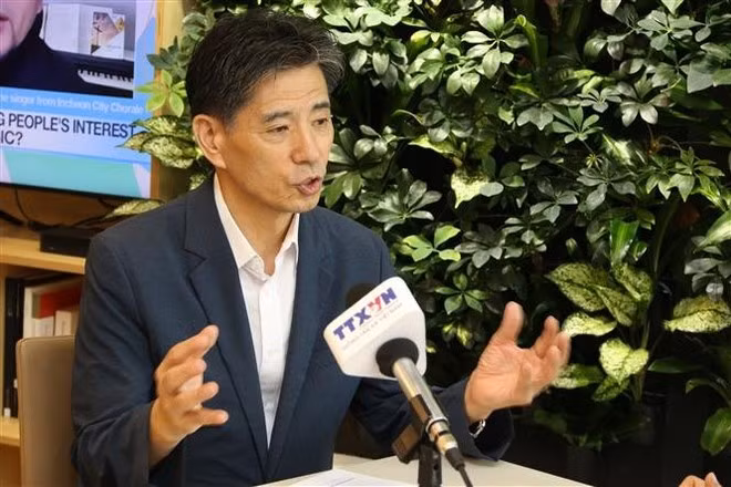Kwon Sung-taek, presidente de la KOVECA. (Foto: VNA)
