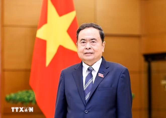 El titular de la Asamblea Nacional de Vietnam, Tran Thanh Man. (Foto: VNA)