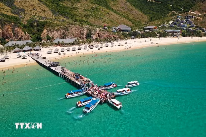 Zona turística de Ky Co, Quy Nhon. (Foto: VNA)