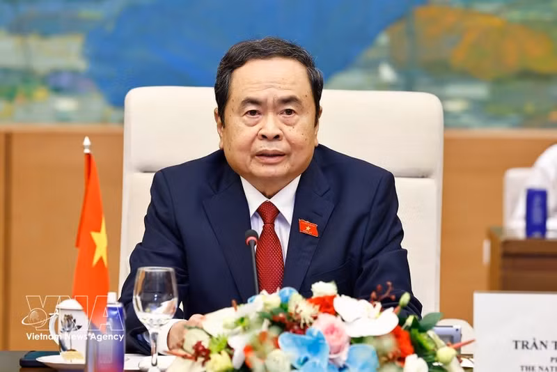 El presidente de la Asamblea Nacional de Vietnam, Tran Thanh Man. (Foto: VNA)