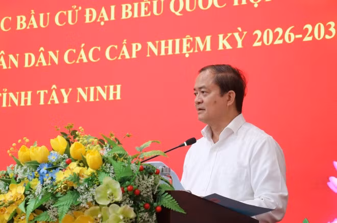 Nguyen Hong Thanh, vicepresidente del Comité Popular y vicepresidente del Comité Electoral de Tay Ninh. (Foto: VNA)
