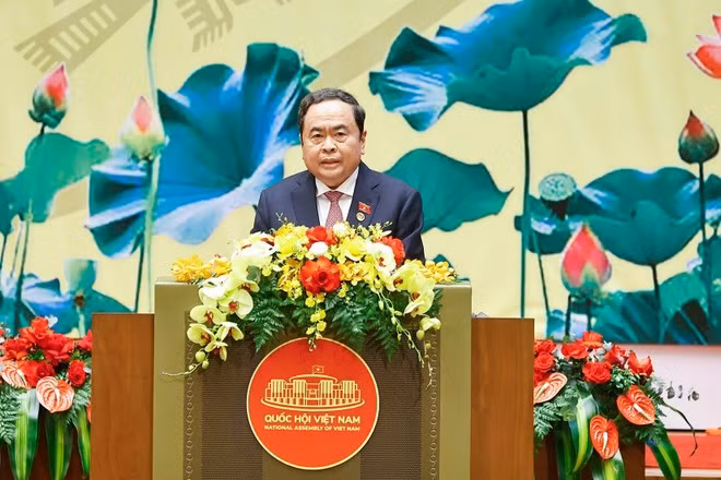 El presidente de la Asamblea Nacional, Tran Thanh Man. (Foto: VNA)