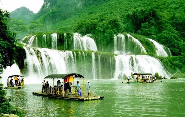 La cascada de Hada. (Fotografía:VNA)