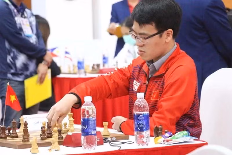 El gran maestro vietnamita Le Quang Liem (Foto: VNA)