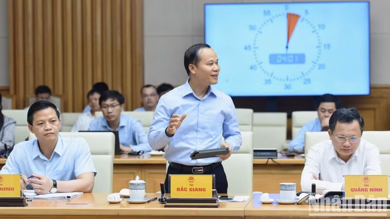 El vicepresidente permanente del Comité Popular de la provincia de Bac Giang Mai Son.