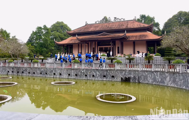 El Área Cultural en homenaje al Presidente Ho Chi Minh.