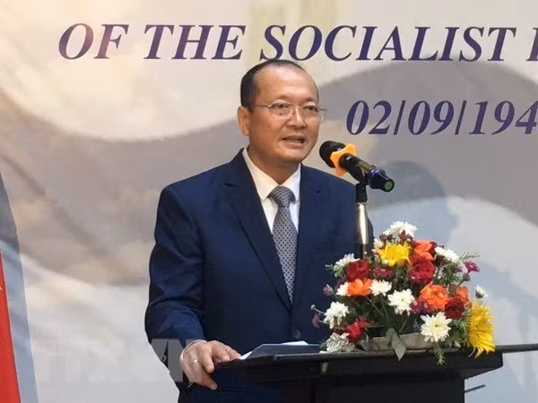 El embajador vietnamita en El Cairo, Nguyen Huy Dung (Fotografía: VNA)