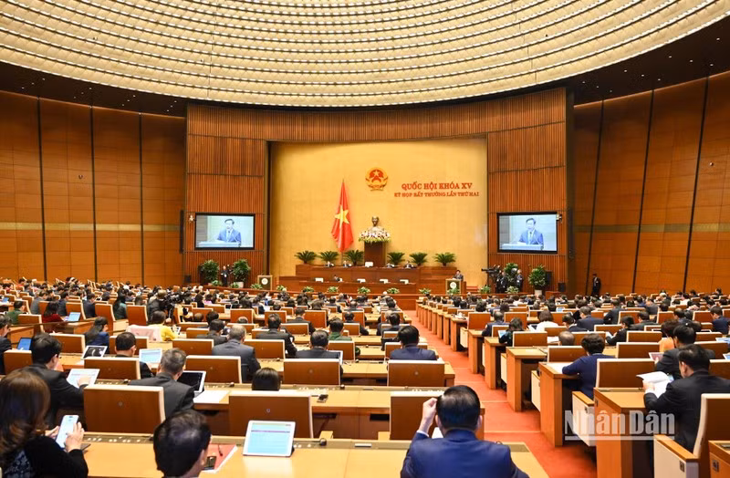 El panorama de la reunión. (Fotografía: Nhan Dan)