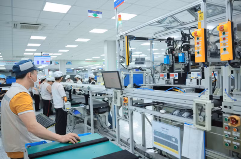 Los componentes electrónicos son uno de los productos que Vietnam exporta a Sri Lanka. (Foto: VNA)