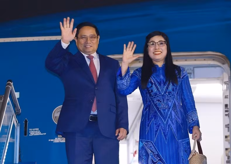 El primer ministro Pham Minh Chinh y su esposa parten Hanói para asistir a la Cumbre del G20 en Brasil y visitar la República Dominicana.