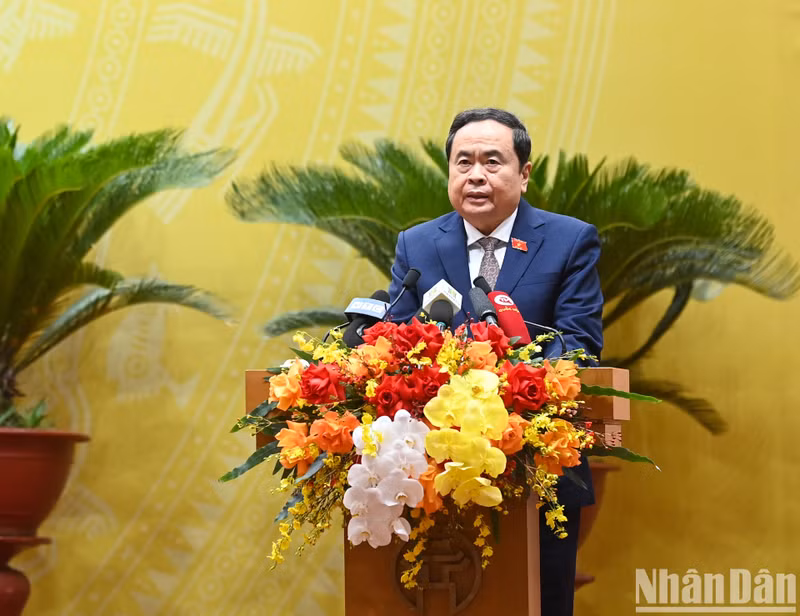 El presidente de la Asamblea Nacional de Vietnam, Tran Thanh Man. (Foto: Nhan Dan)