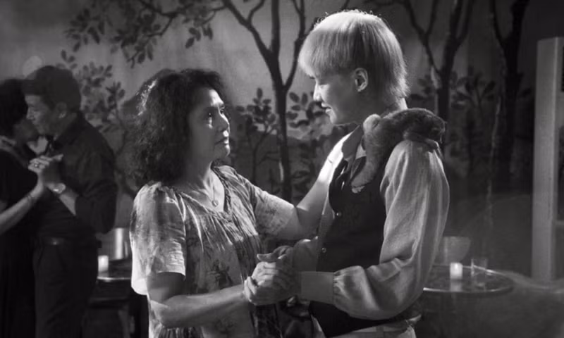 Una escena en la película “Cu li khong bao gio khoc”.