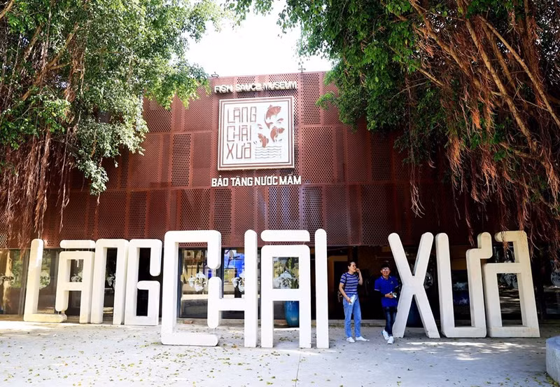 Museo de Salsa de Pescado Lang Chai Xua en el distrito de Phu Hai, ciudad de Phan Thiet, provincia de Binh Thuan. 
