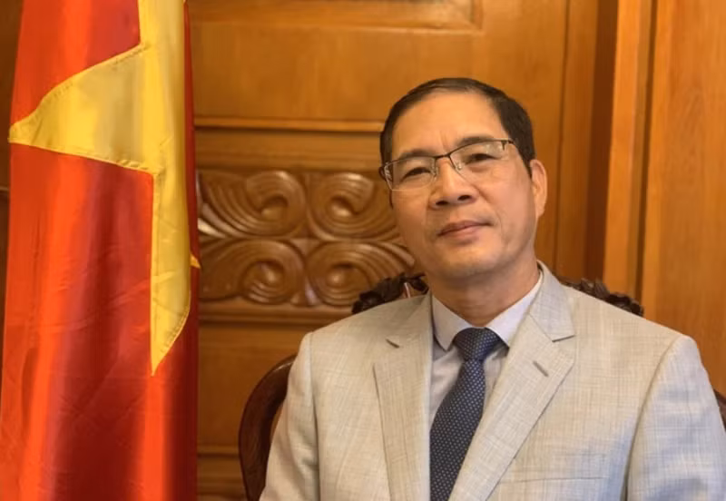 El embajador de Vietnam en Bulgaria, Do Hoang Long. (Foto: VNA)