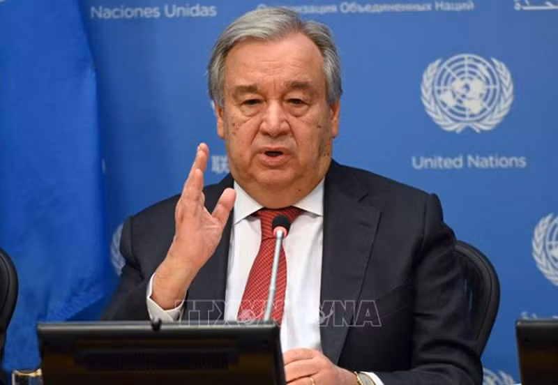 El secretario general de la ONU, António Guterre (Fotografía: VNA)
